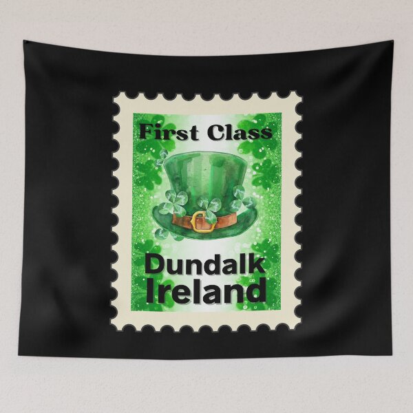 Item preview, First Class Dundalk Ireland Stamp designed and sold by IrishPOD.