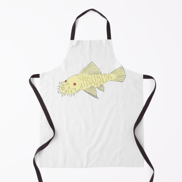 Item preview, Red Eye Albino Bristlenose Pleco - Vanilla Flavor - White Background designed and sold by ReverendMothman.