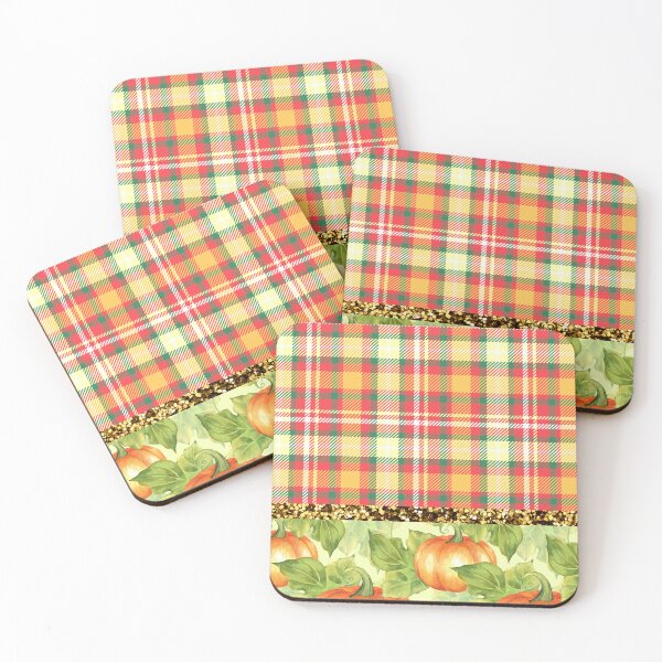 Item preview, Pumpkin Patch With Glitter (Plaid 1) designed and sold by SimplyMe-Plus.