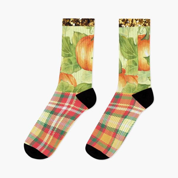 Item preview, Pumpkin Patch With Glitter (Plaid 1) designed and sold by SimplyMe-Plus.