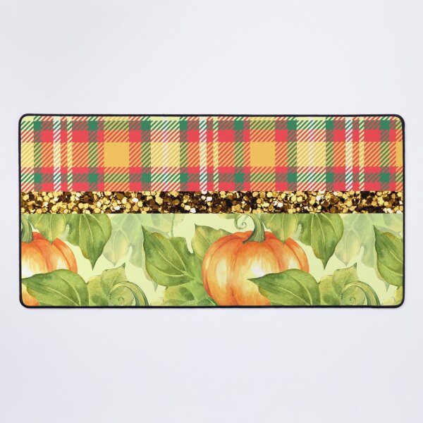 Item preview, Pumpkin Patch With Glitter (Plaid 1) designed and sold by SimplyMe-Plus.