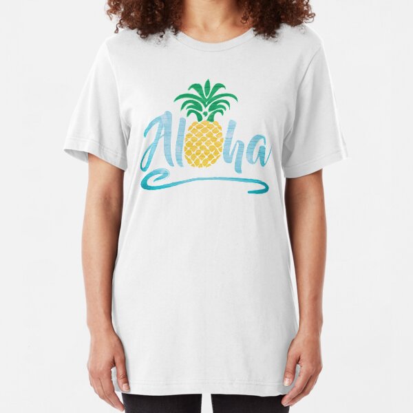 Aloha - Pineapple Slim Fit T-Shirt