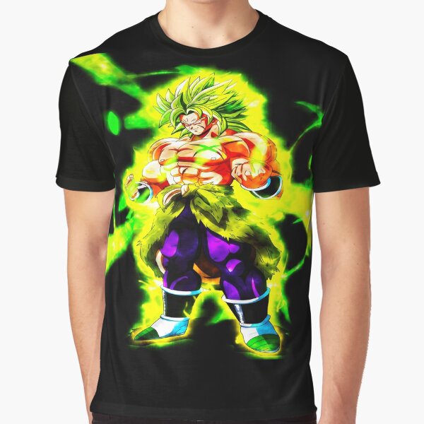 broly" T-shirt Sale by SatourHM | Redbubble | broly graphic t-shirts graphic t-shirts - vegeta graphic t-shirts