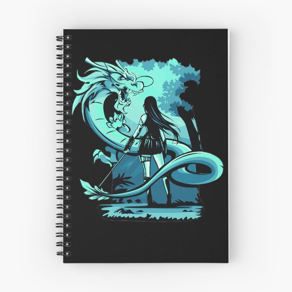 Item preview, Turquoise Anime Girl Samurai and Dragon design designed and sold by Dven-Clothes.