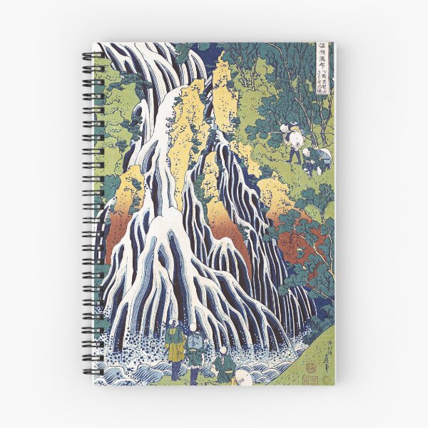 Item preview, Kirifuri Waterfall on Mount Kurokami by Katsushika Hokusai designed and sold by Takeda-art.