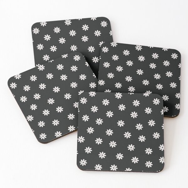 Item preview, Daisy Pattern Design (Black Background) designed and sold by DesignByAvery.