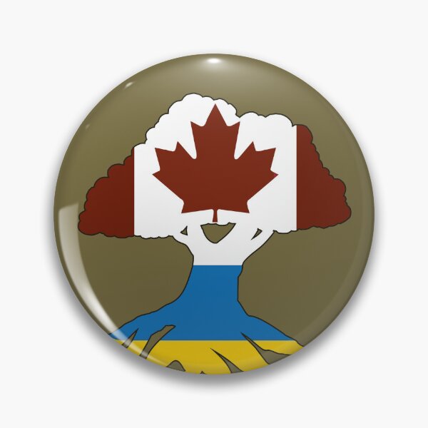 Item preview, Canadian Grown With Ukrainian Roots designed and sold by ViewerEqualsPhoton.