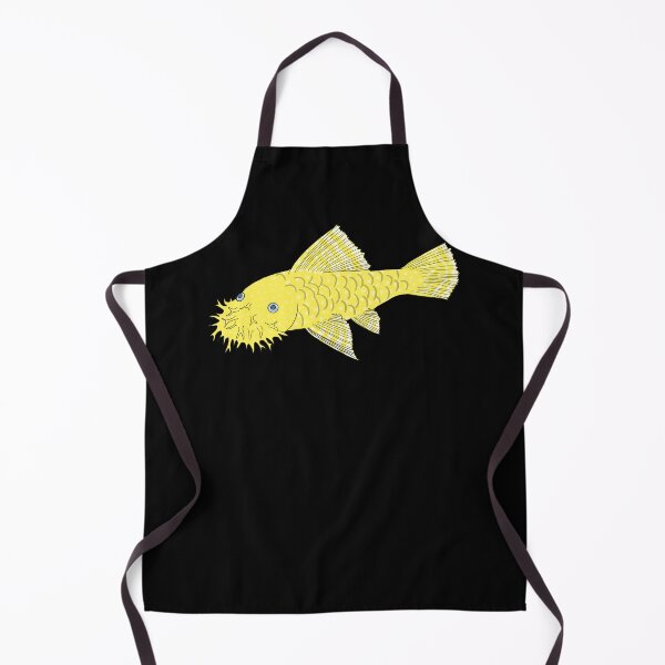 Item preview, Blue Eye Lemon Bristlenose Pleco - Lemon Flavor - Black Background designed and sold by ReverendMothman.