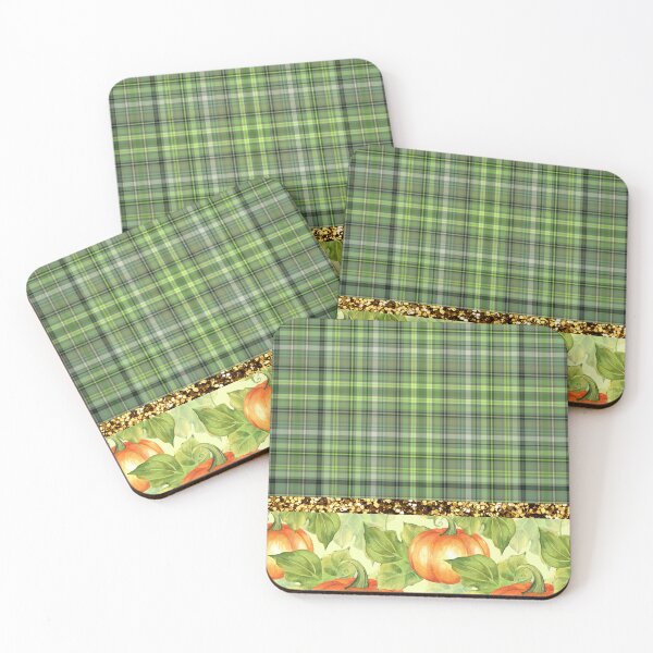 Item preview, Pumpkin Patch With Glitter (Plaid 2) designed and sold by SimplyMe-Plus.