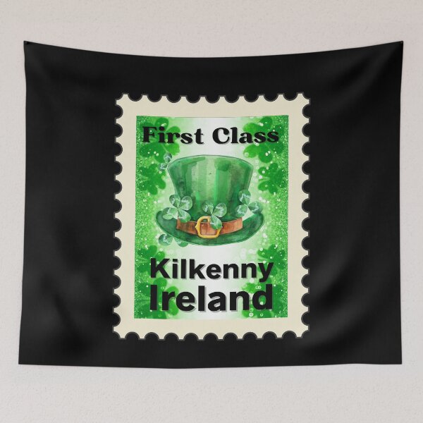 Item preview, First Class Kilkenny Ireland Stamp designed and sold by IrishPOD.