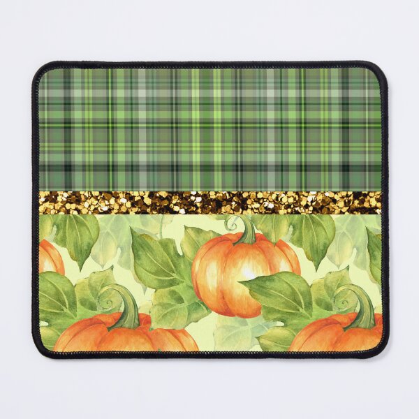 Item preview, Pumpkin Patch With Glitter (Plaid 2) designed and sold by SimplyMe-Plus.