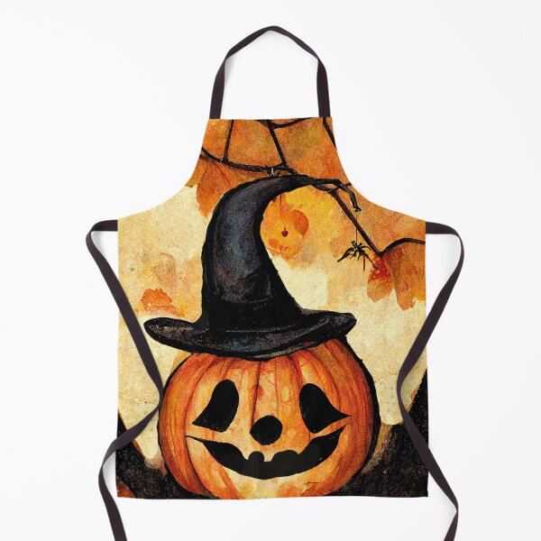 Item preview, JACK-O-LANTERN WEARING WITCHES HAT designed and sold by Debra J Brown.