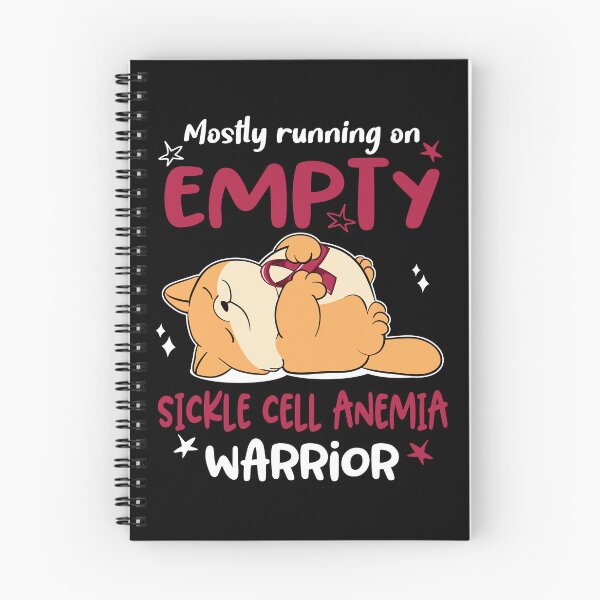 Item preview, Mostly running on Empty Sickle Cell Anemia Warrior designed and sold by ElizabethS809.