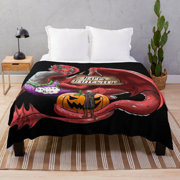 Item preview, Caraxes and Daemon Parody - Dragon Halloween, Spooky Season, pumpkin designed and sold by DiiMotion.