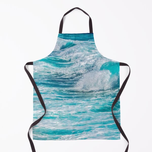 Aperçu de l'œuvre Vert Turquoise Océan Été Plage Vagues Mousseuses créée et vendue par MyArt23.