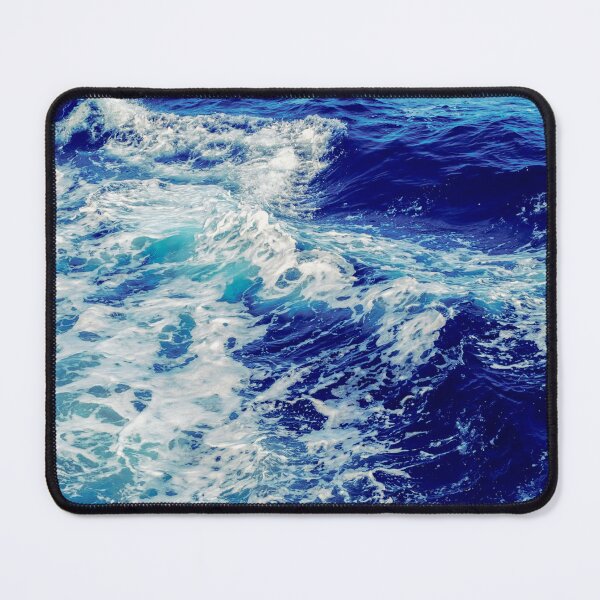 Item preview, Deep Blue Ocean Summer Beach Foamy Waves designed and sold by MyArt23.