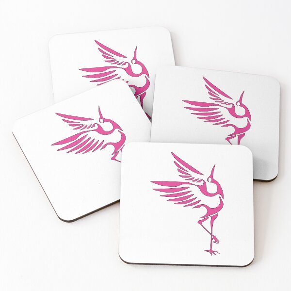 Item preview, heron bird pink designed and sold by biiill.