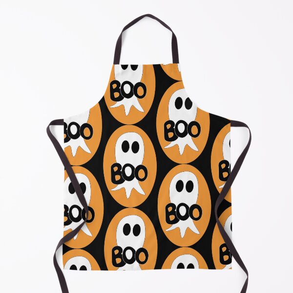 Item preview, Cute Halloween ghost cartoon with BOO text  designed and sold by AngelDawnDesign.