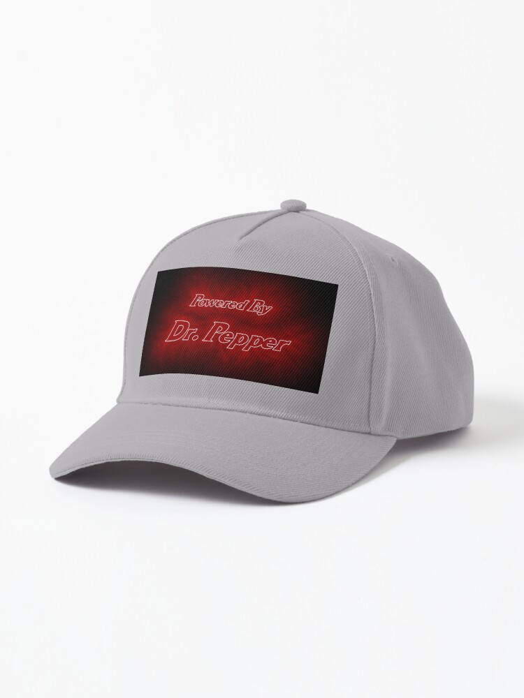 Powered by Dr. Pepper Cap for Sale by Veraukoion Redbubble