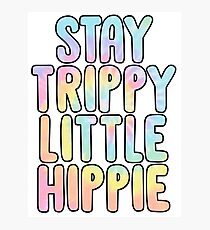 Lámina fotográfica quedate trippy pequeña hippie