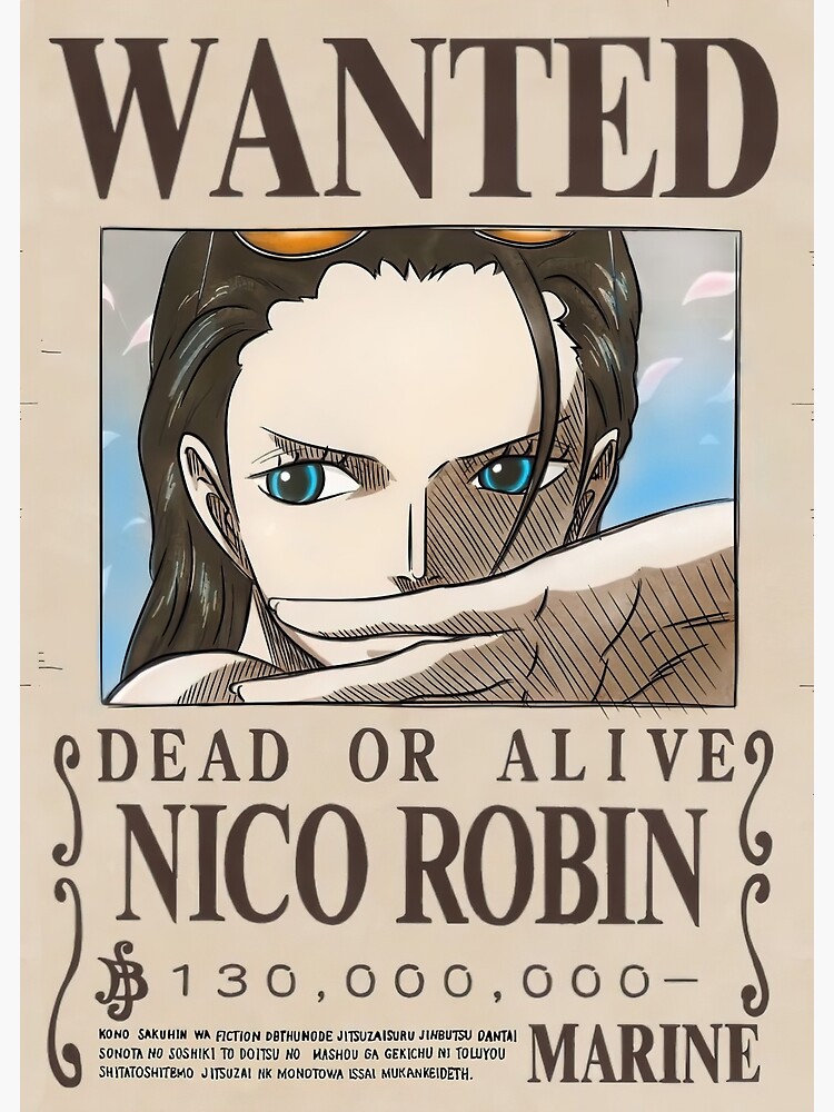 ワンピース　ロビン　ポスター Nico Robin One Piece