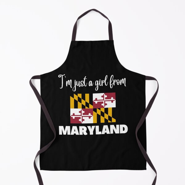 Item preview, I’m just a girl from Maryland- State pride design for women and girls designed and sold by DesignsByDaddy.