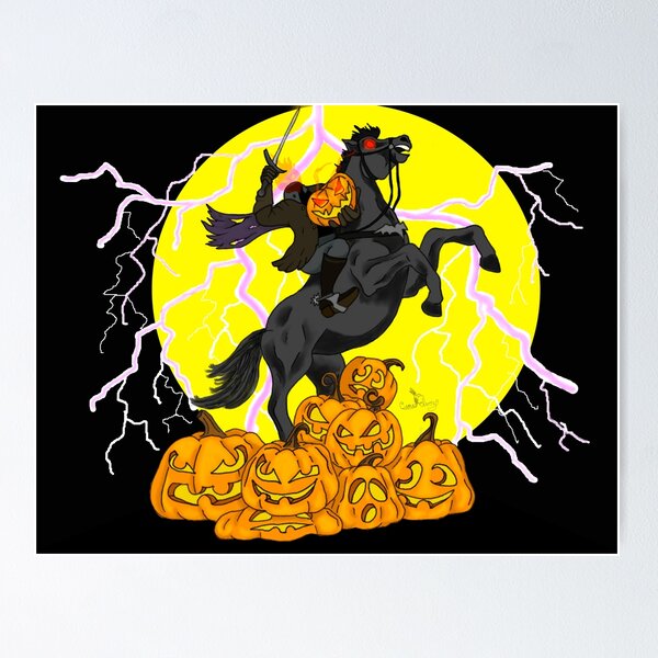 Item preview, The Halloween Rider designed and sold by cameoivory.