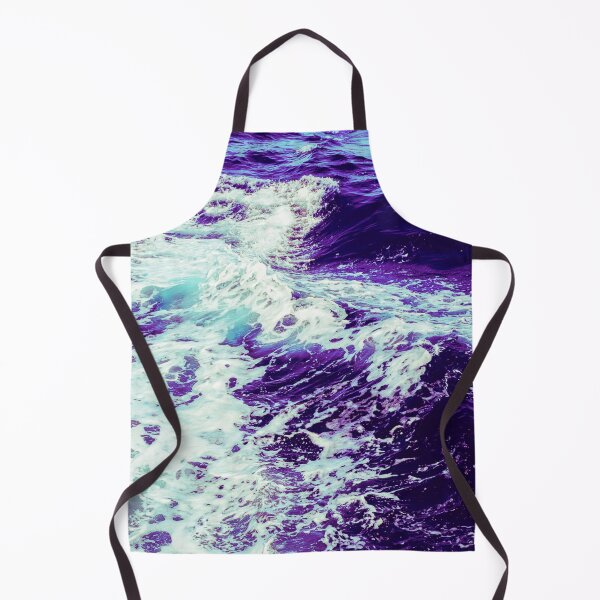 Item preview, Purple Ocean Summer Beach Foamy Waves designed and sold by MyArt23.