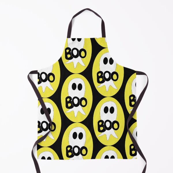 Item preview, Cute Halloween ghost cartoon with BOO text  designed and sold by AngelDawnDesign.