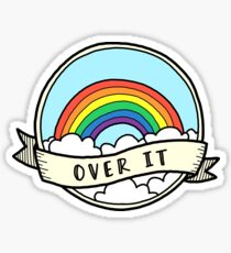 Pegatina Sobre él Rainbow