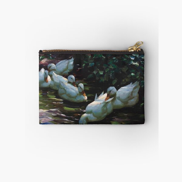 Item preview, Six Ducks in the Water | Alexander Koester | 1920 Animal Duck Art designed and sold by CJET.