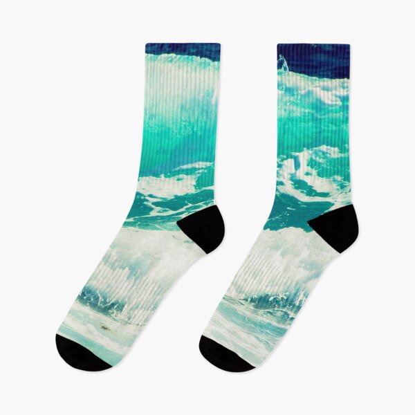 Item preview, Blue Turquoise Ocean Summer Beach Foamy Waves designed and sold by MyArt23.