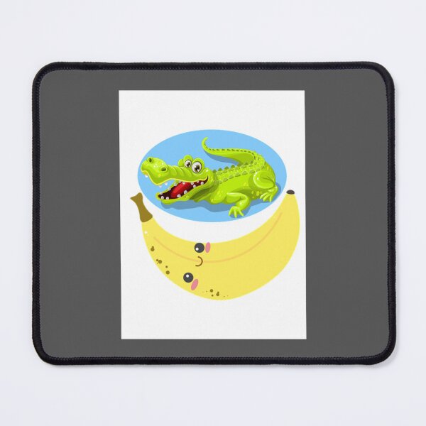 Item preview, The crocodile of the savannah exchanging a beatiful smile with the young banana designed and sold by conradxbswatson.