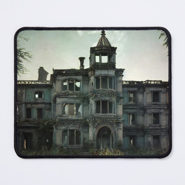 Item preview, This Old Haunted Abandoned Mansion, Fantasy Art designed and sold by Itaya Art.