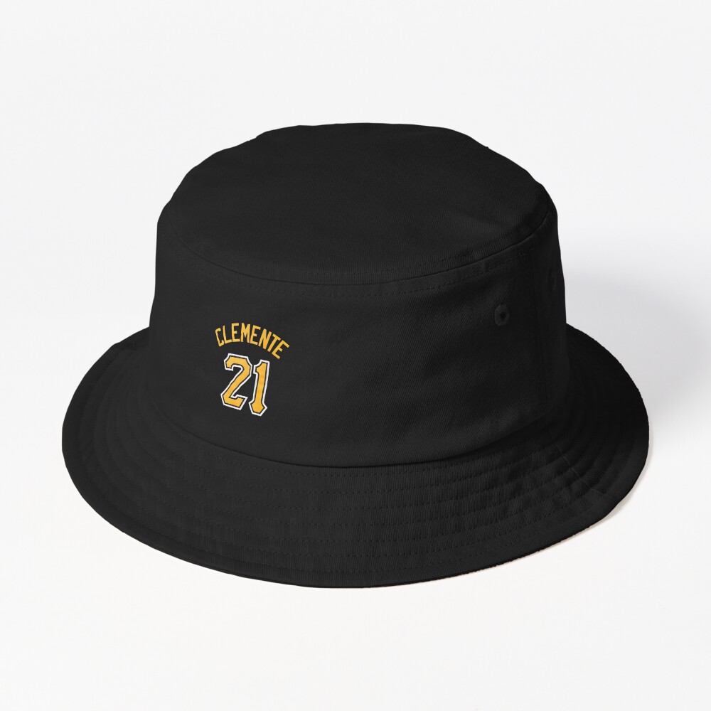 Youth Pittsburgh Pirates Roberto Clemente Majestic  Bucket Hat for Sale  by IngosJacobs