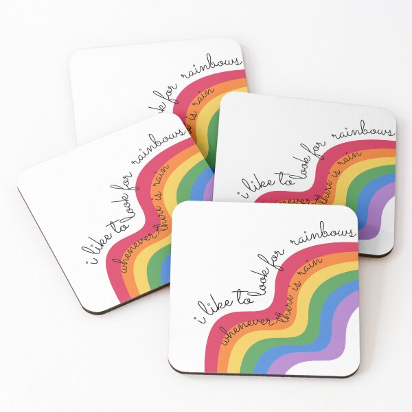 Item preview, I like to look for rainbows designed and sold by Handdrawnbyzoe.