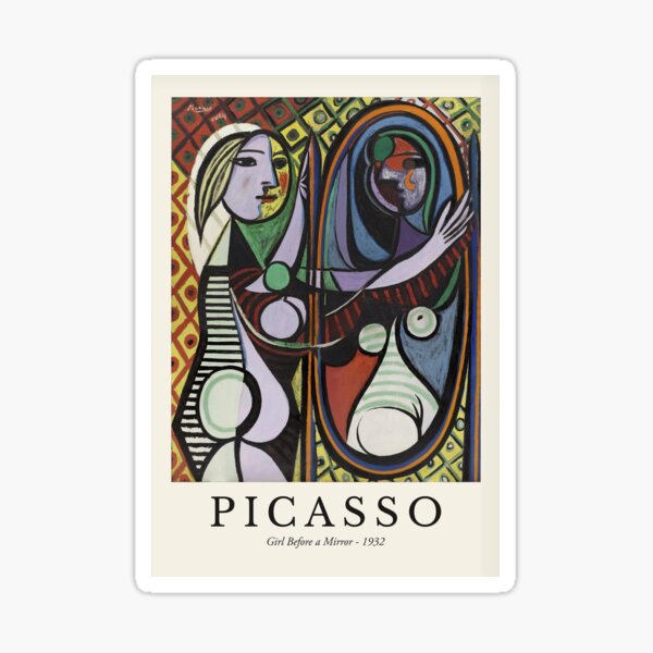 Pablo Picasso (Sticker Art Shapes)