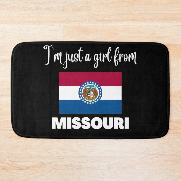 Item preview, I’m just a girl from Missouri- State pride design for women and girls designed and sold by DesignsByDaddy.