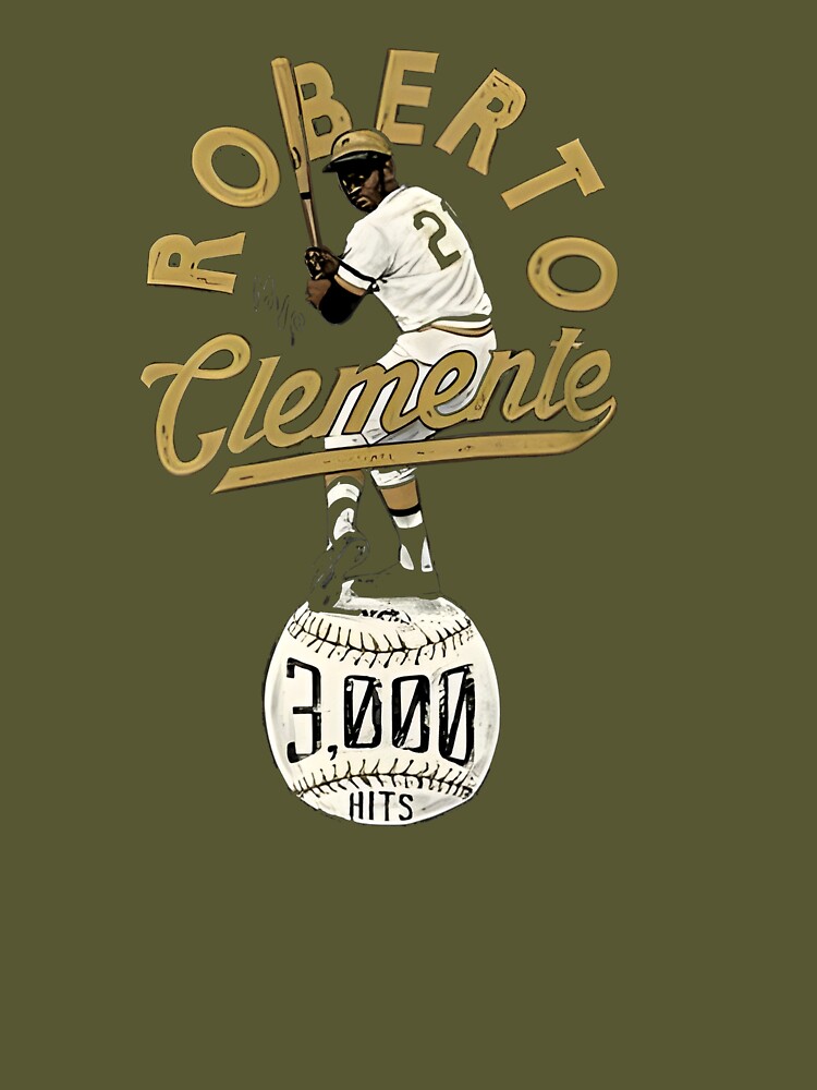 Download Vintage Roberto Clemente Baseball Poster Wallpaper