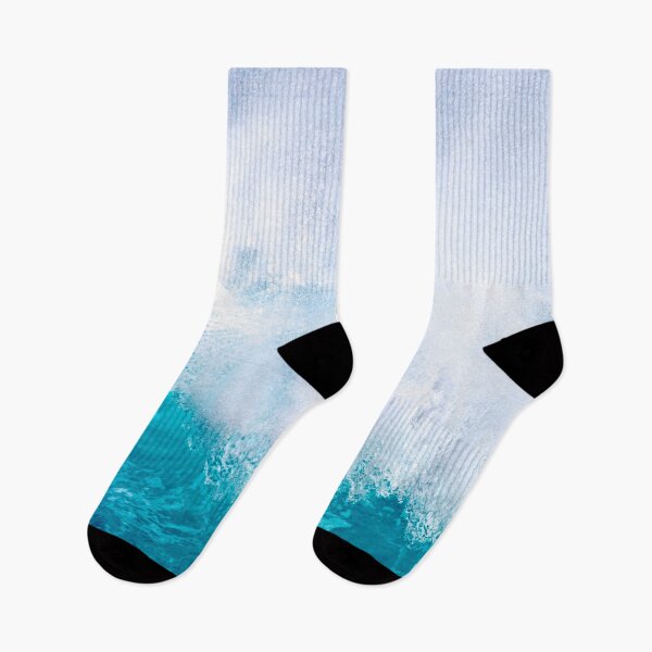 Item preview, Blue Turquoise,  Ocean Summer Beach Foamy Waves designed and sold by MyArt23.
