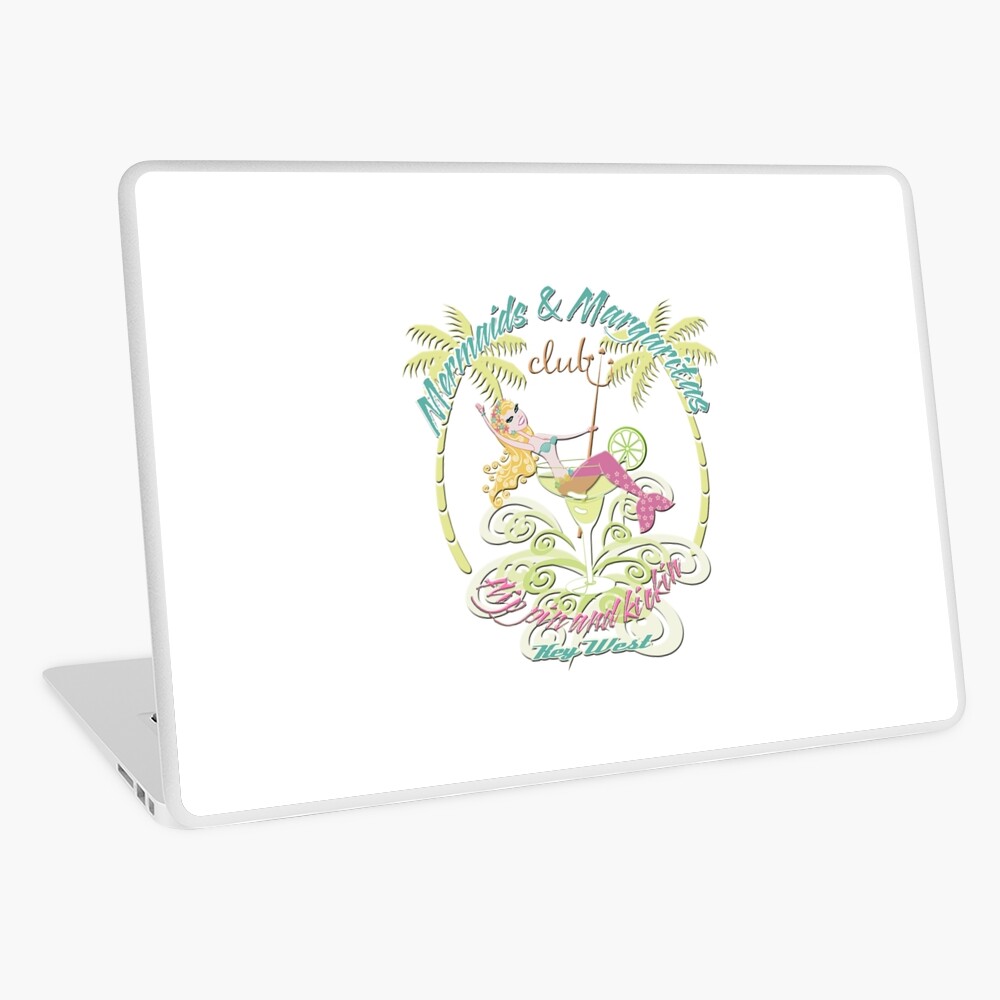 Margaritas Mermaid Laptop Skin