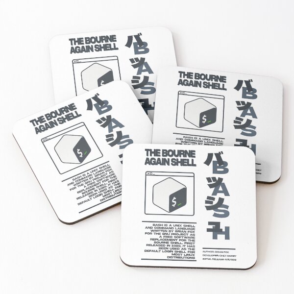 Item preview, $ Bash - Brief Explanation designed and sold by CodingStore  ★★★★★.