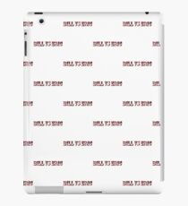 Bill Vs Eric - True Blood Shirt iPad Case/Skin