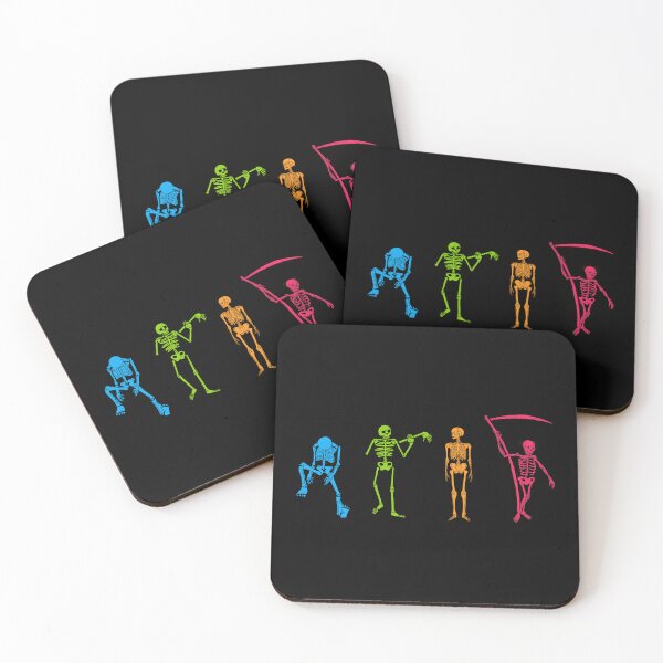 Item preview, Halloween Pan Romantic Skeletons. Panromantic Pride designed and sold by Subtle Pride Shop.
