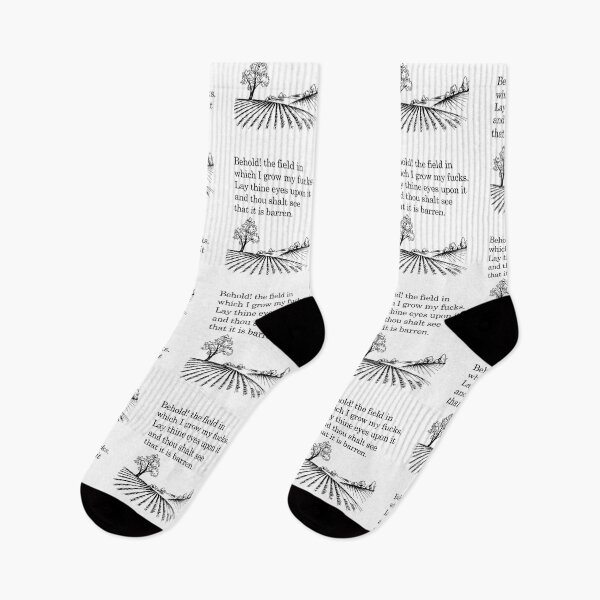 Item preview, Behold! the field in which I grow my fucks. Lay thine eyes upon it and thou shalt see that it is barren.  designed and sold by ThebestishereSG.
