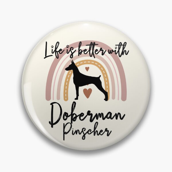 Artikelvorschau, Doberman Pinscher Dog Rainbow Aesthetic Boho entworfen und verkauft von rafaeltto.