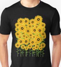 Sunflower Garden Slim Fit T-Shirt