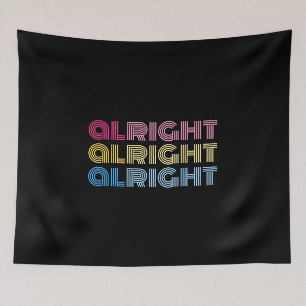 Item preview, Alright Alright Pan Romantic. Panromantic Pride designed and sold by Subtle Pride Shop.