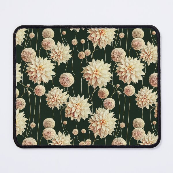 Item preview, Vintage Floral Cottagecore Romantic Dahlia Flower Design designed and sold by VintageFlorals.