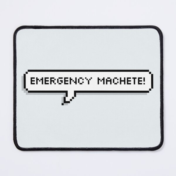 Item preview, Emergency Machete EverymanHYBRID Text Bubble designed and sold by havensea.